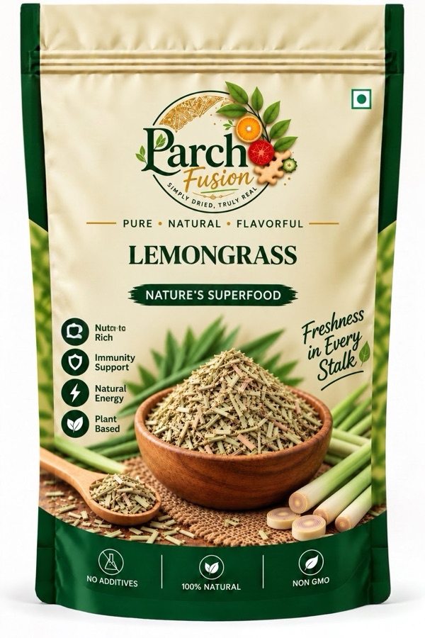 Parch Fusion Lemongrass packaging
